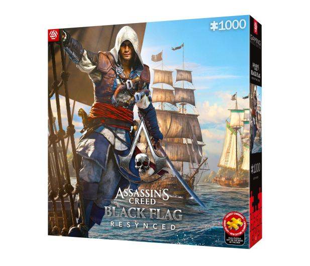 Merch Gaming Puzzle: Assassin's Creed Black Flag Resynced, 1000 el - 1525074 - zdjęcie 2